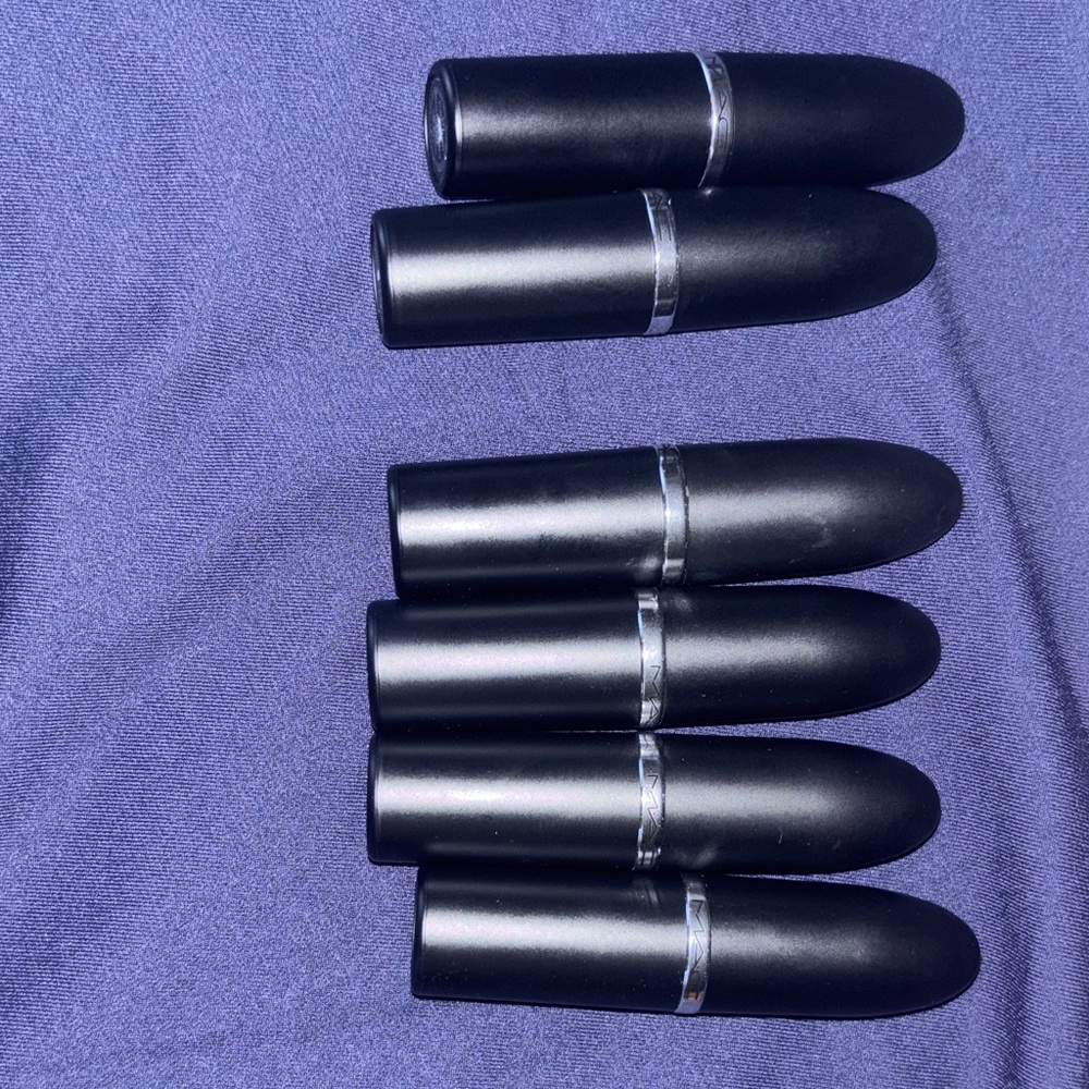 Black Lipstick Tubes